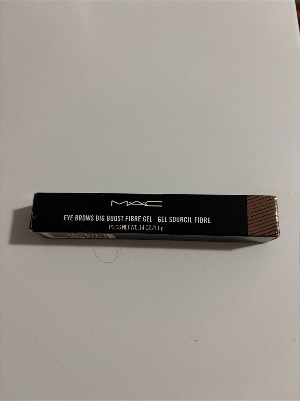 MAC Cosmetics Eye Brows Big Boost Fibre Gel - Black & Brown Packaging